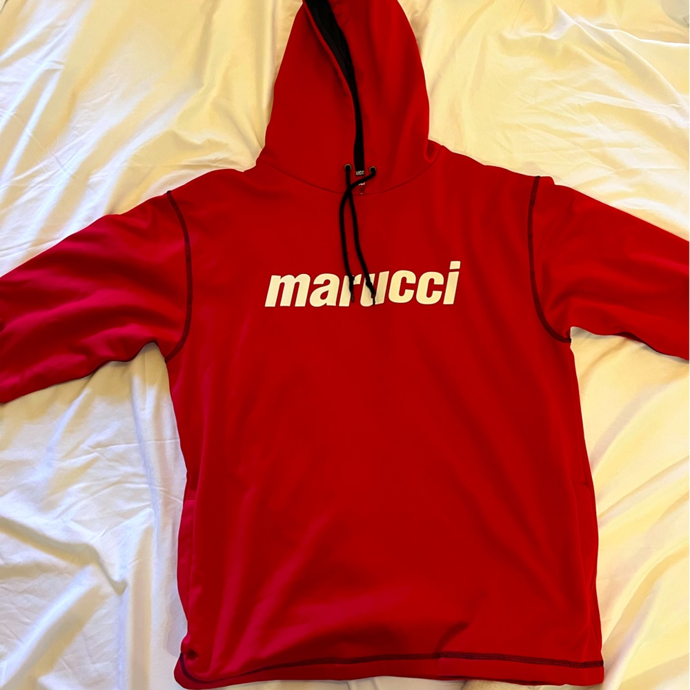 Marucci athletic pullover hoodie size L